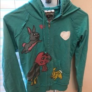 Vintage A Fine Mess Full Zip Women’s Hoodie